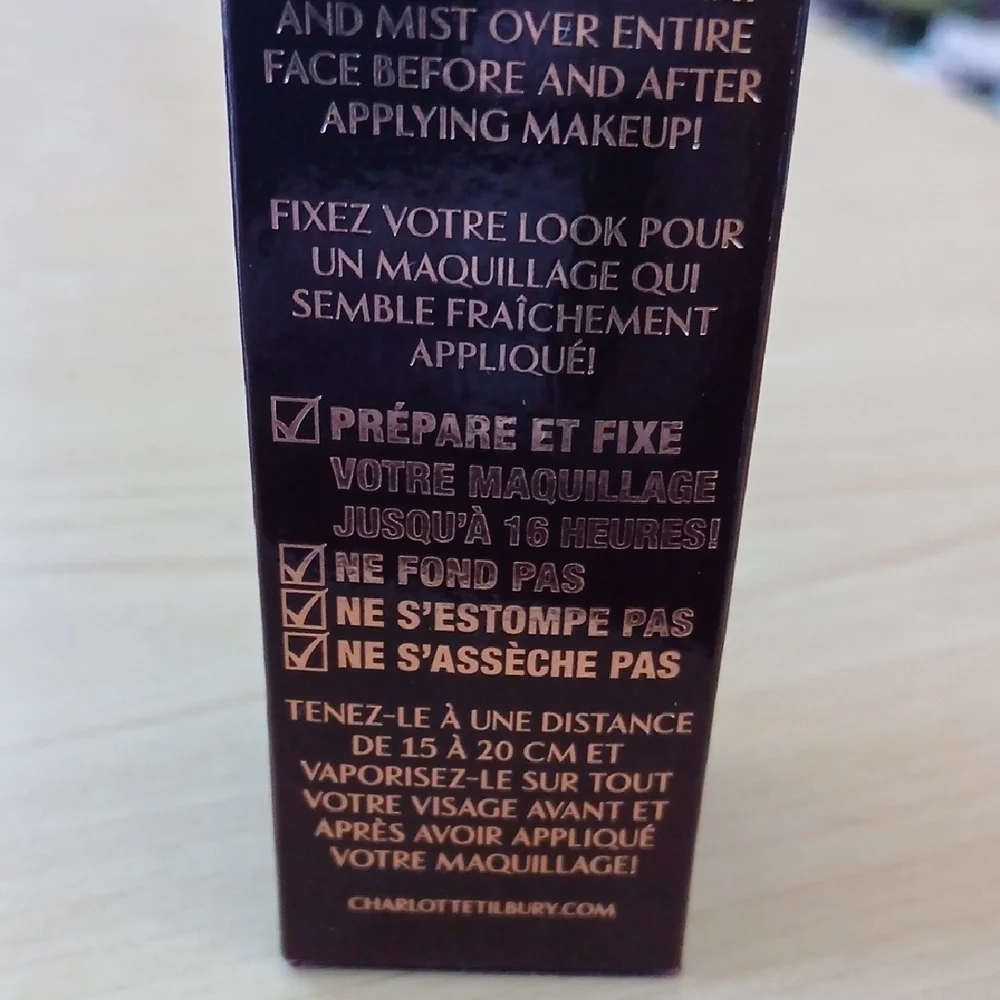 Charlotte Tilbury Airbrush Flawless Setting Spray 34ml Travel Size